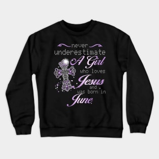 June Girl Crewneck Sweatshirt